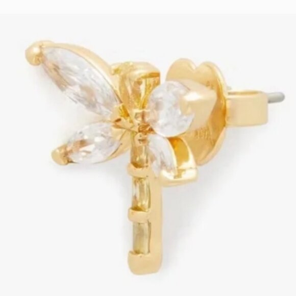 KATE SPADE GREENHOUSE DRAGONFLY STUD EARRINGS BNIB 🆕SHIPS FAST📦⌚🏃🏻💨🚚 - Picture 9 of 13
